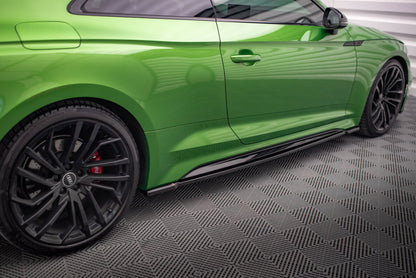 Side skirts diffusers audi rs5 coupe f5 facelift