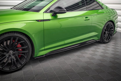 Side skirts diffusers audi rs5 coupe f5 facelift