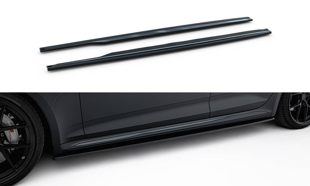 Side skirts diffusers audi rs5 sportback f5
