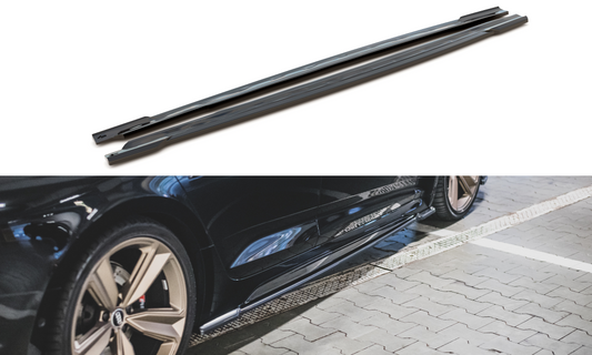 Side skirts diffusers audi rs5 sportback f5 facelift