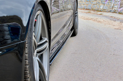 Side skirts diffusers audi rs6 c6