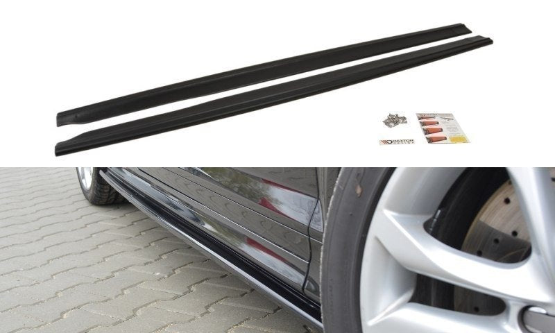 Side skirts diffusers audi s3 8p / s3 8p fl / rs3 8p