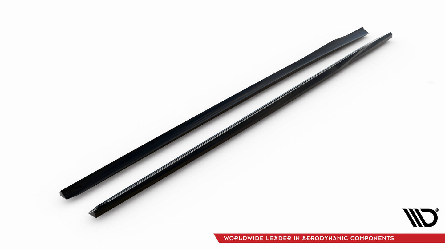 Side skirts diffusers audi s3 / a3 s-line sportback 8v