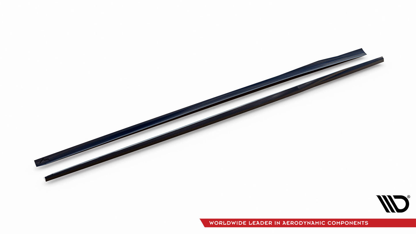 Side skirts diffusers audi s3 / a3 s-line sportback 8v