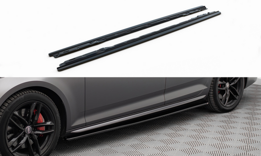 Side skirts diffusers audi s4 / a4 s-line / a4 competiton b9