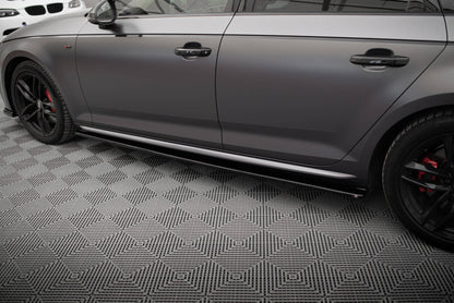 Side skirts diffusers audi s4 / a4 s-line / a4 competiton b9