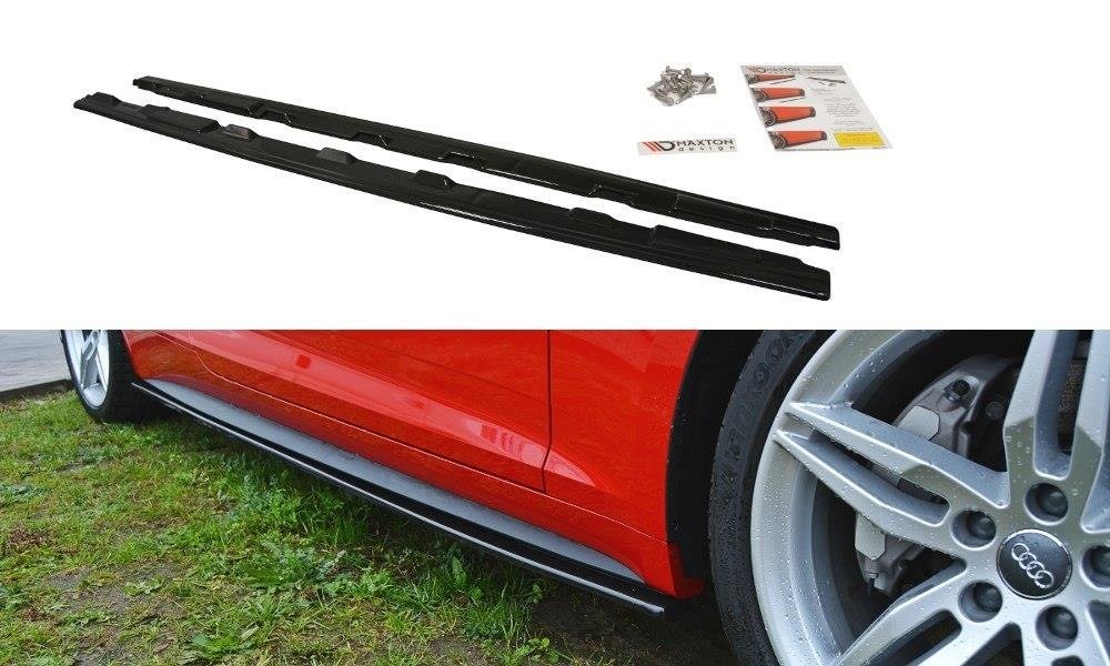 Side skirts diffusers audi s5 / a5 s-line f5 coupe