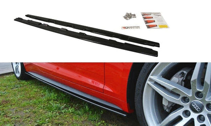Side skirts diffusers audi s5 / a5 s-line f5 coupe