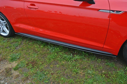 Side skirts diffusers audi s5 / a5 s-line f5 coupe