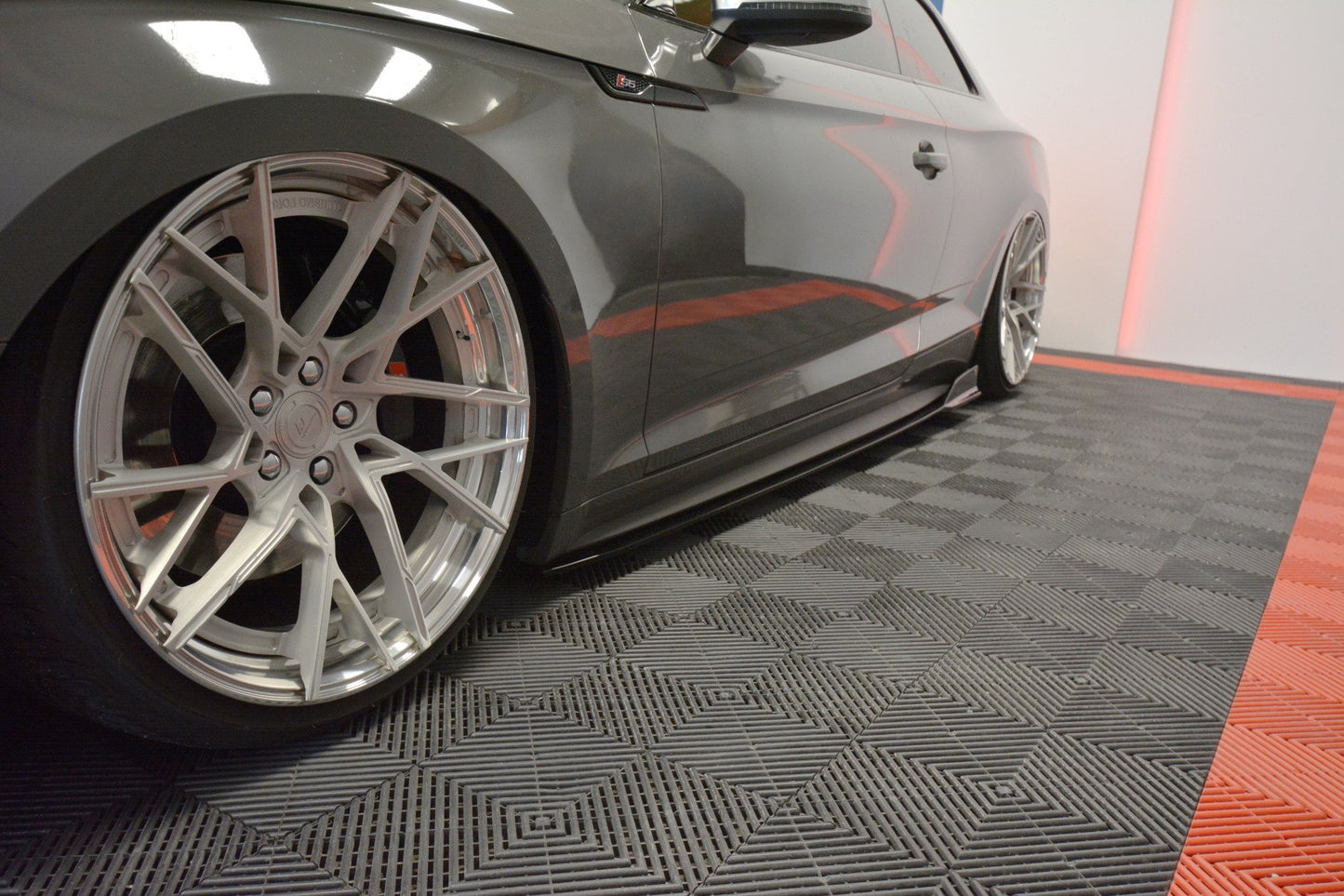 Side skirts diffusers audi s5 / a5 s-line f5 coupe