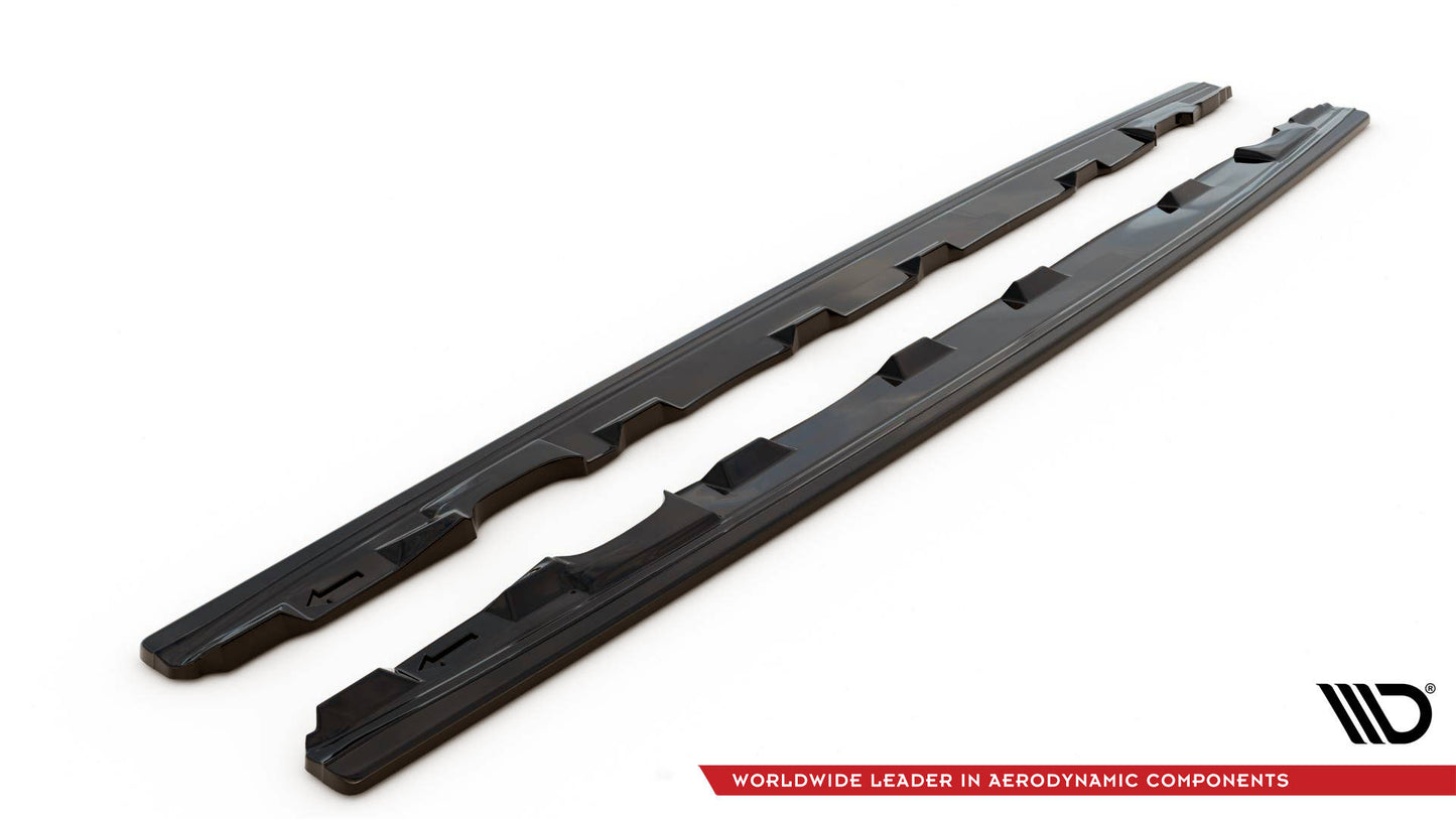 Side skirts diffusers audi s5 / a5 s-line f5 sportback