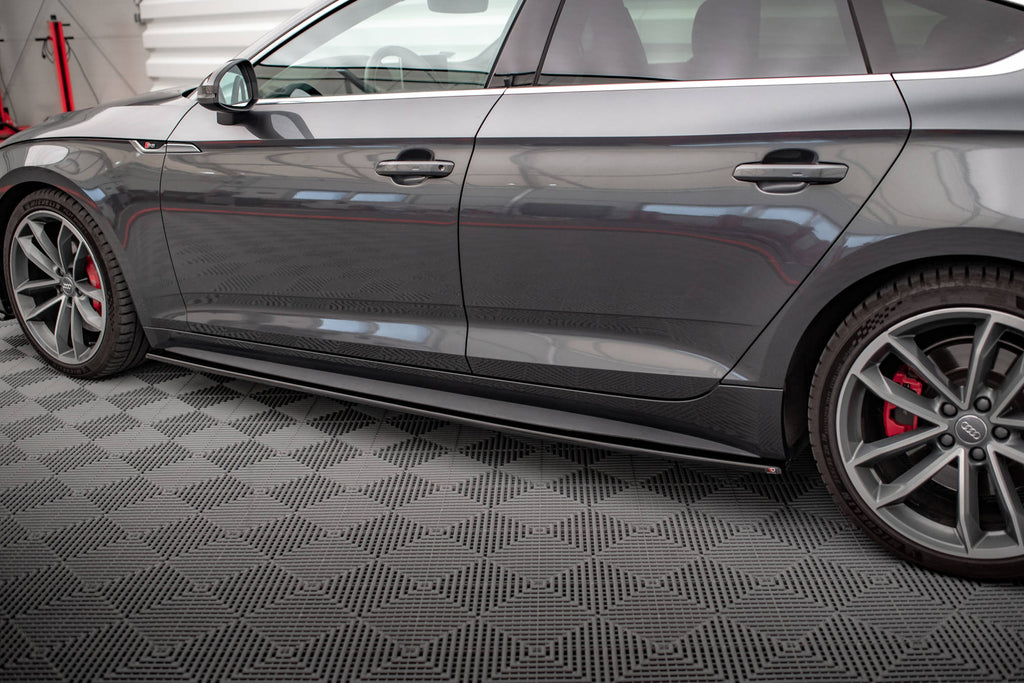 Side skirts diffusers audi s5 / a5 s-line f5 sportback