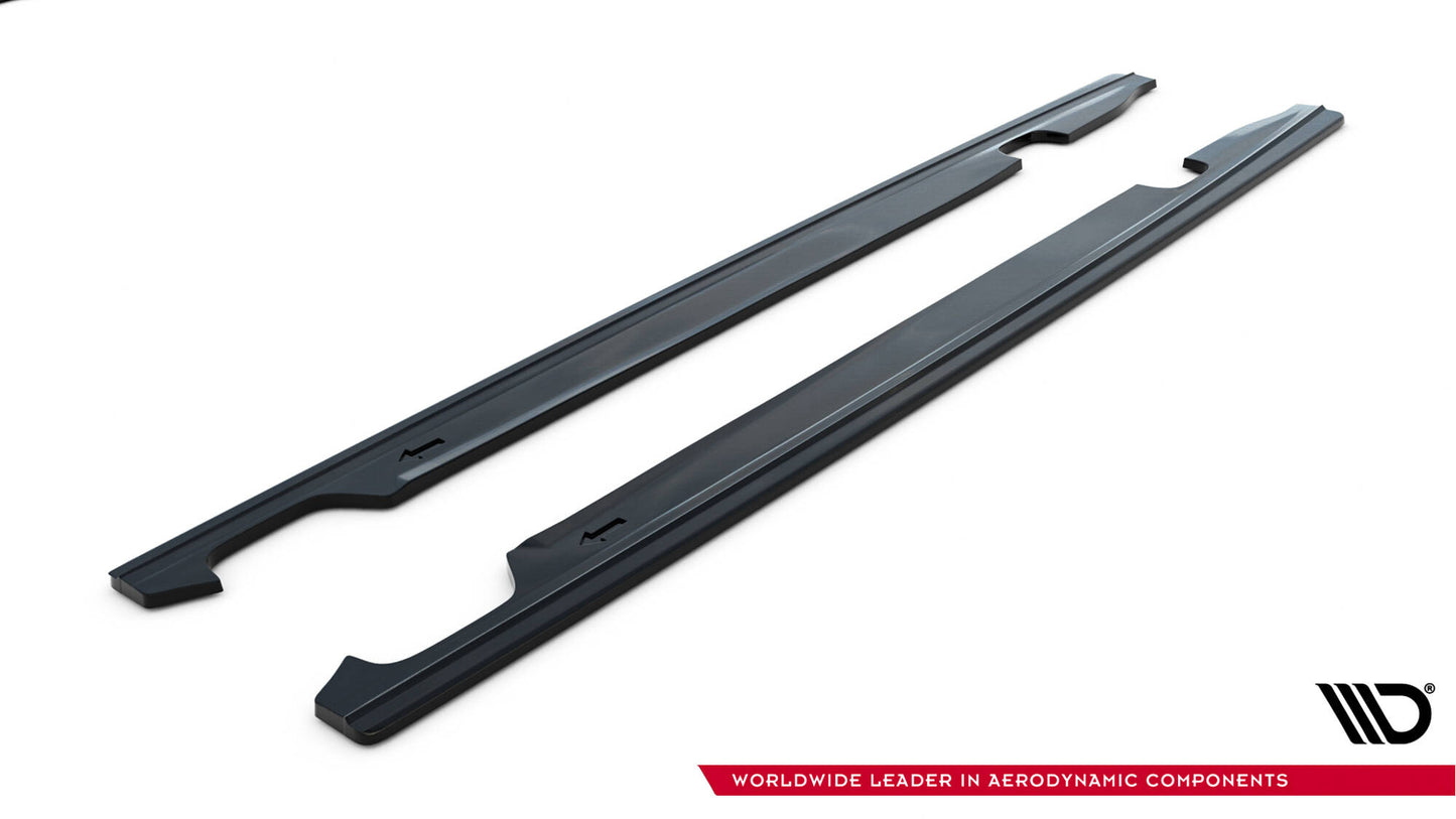 Side skirts diffusers audi s6 / a6 s-line c7