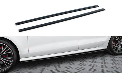Side skirts diffusers audi s7 / a7 s-line c7 fl