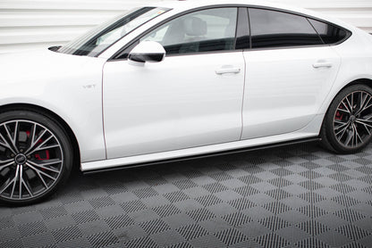 Side skirts diffusers audi s7 / a7 s-line c7 fl