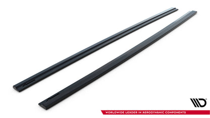 Side skirts diffusers audi s7 / a7 s-line c7 fl