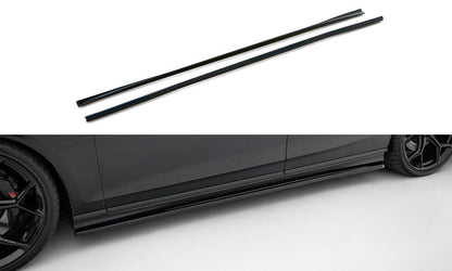 Side skirts diffusers audi s8 / a8 s-line d5