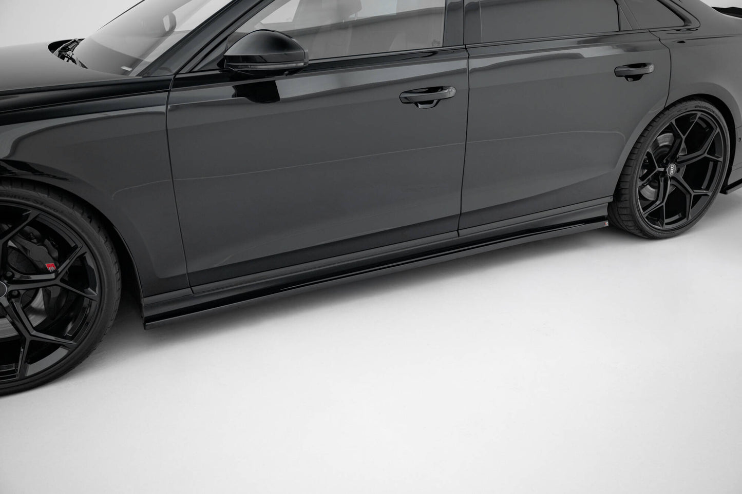 Side skirts diffusers audi s8 / a8 s-line d5