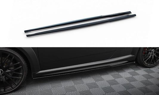 Side skirts diffusers audi tt s / tt s-line 8s facelift