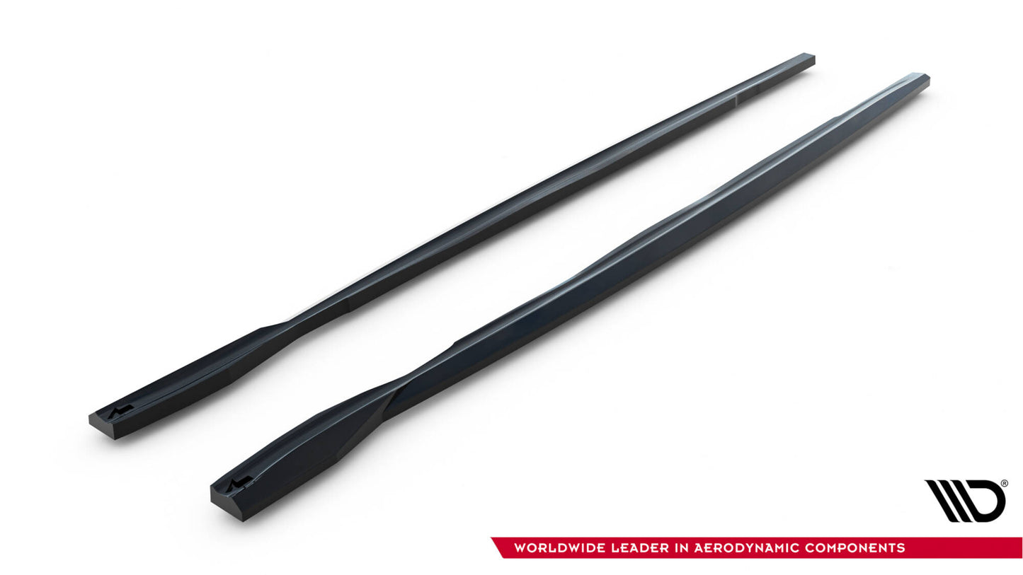 Side skirts diffusers bmw 1 m coupe e82