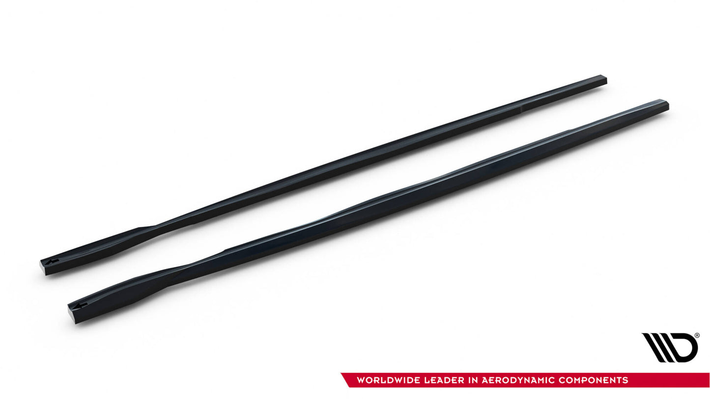 Side skirts diffusers bmw 1 m coupe e82
