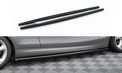 Side skirts diffusers bmw 1 m-pack e82