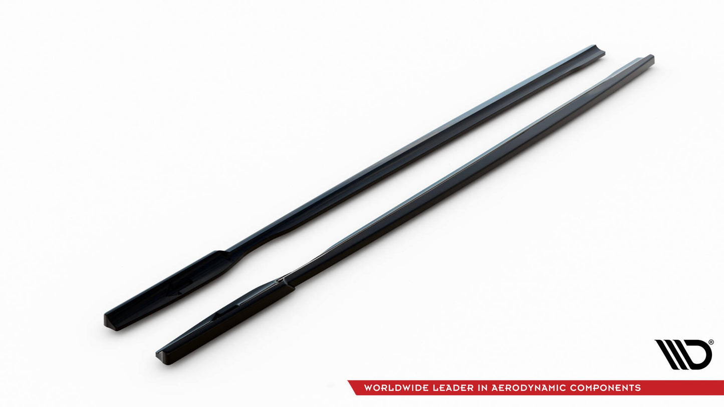 Side skirts diffusers bmw 1 m-pack e87 facelift