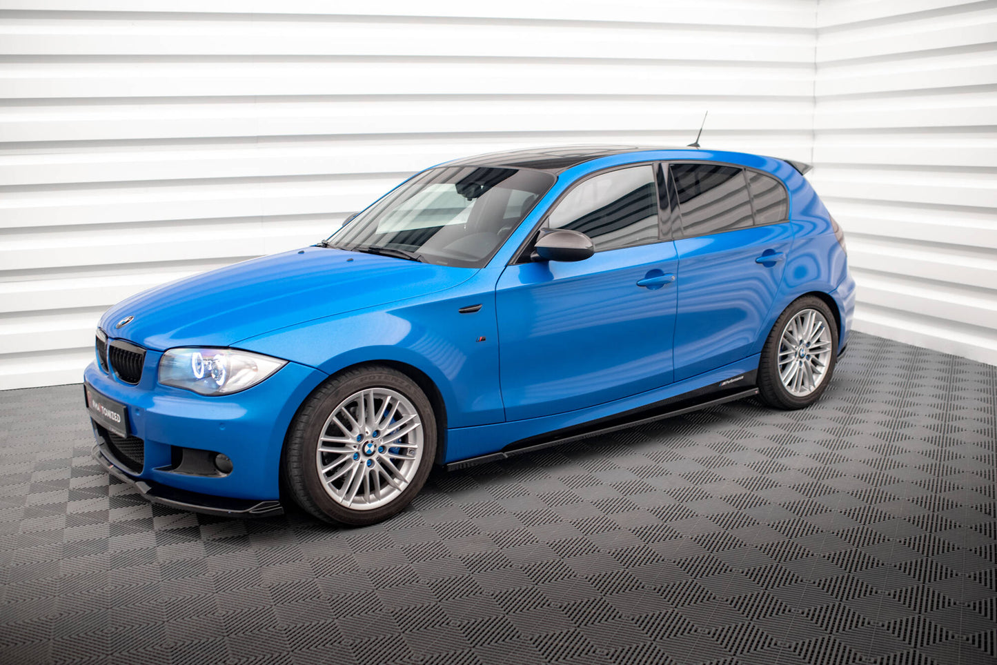 Side skirts diffusers bmw 1 m-pack e87 facelift