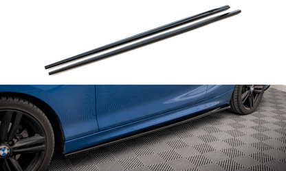 Side skirts diffusers bmw 2 m-pack f22