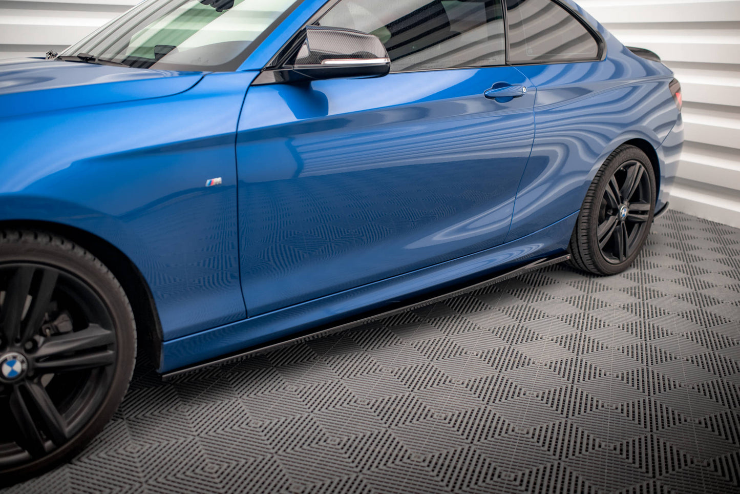 Side skirts diffusers bmw 2 m-pack f22