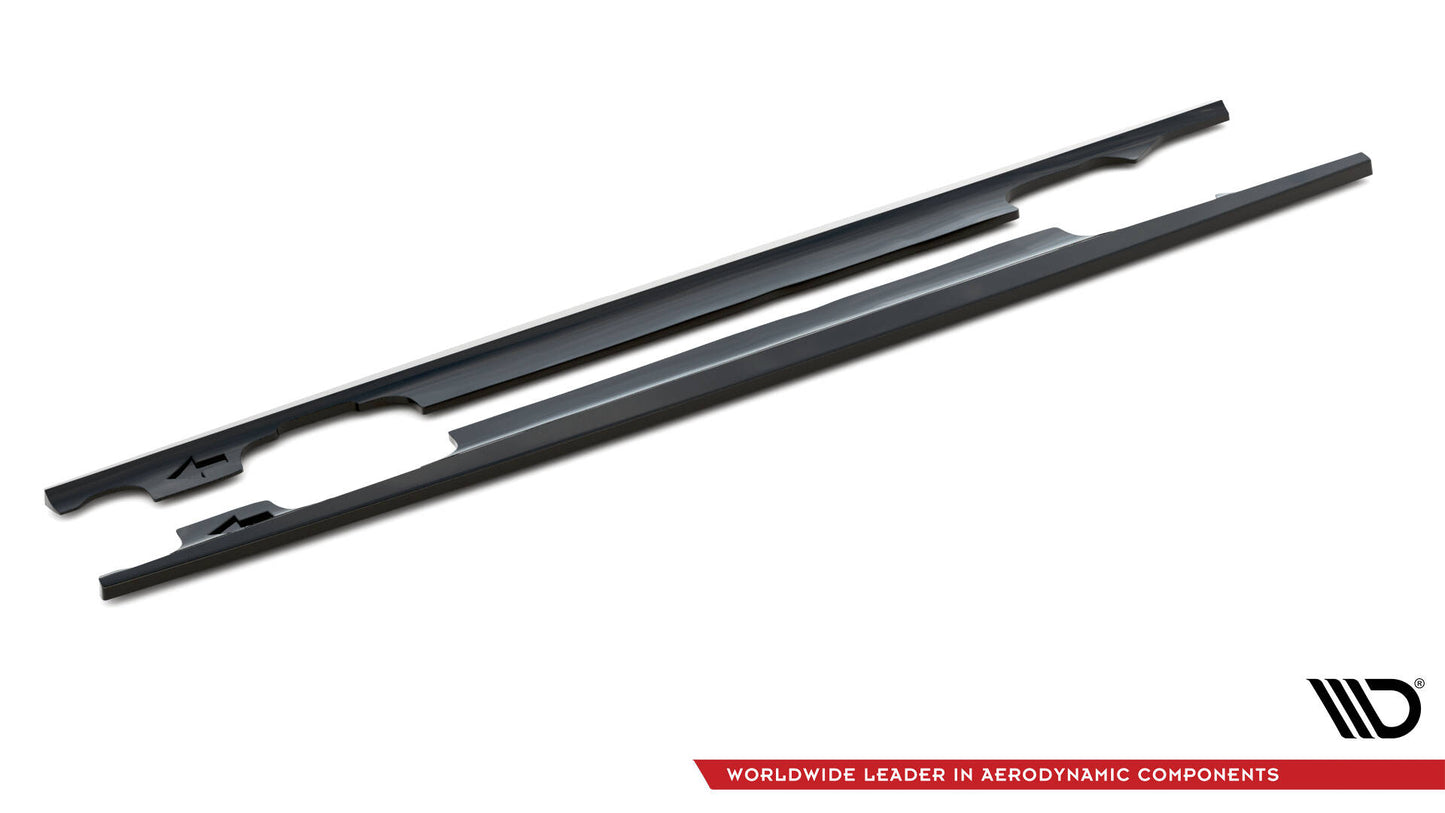 Side skirts diffusers bmw 3 coupe e46