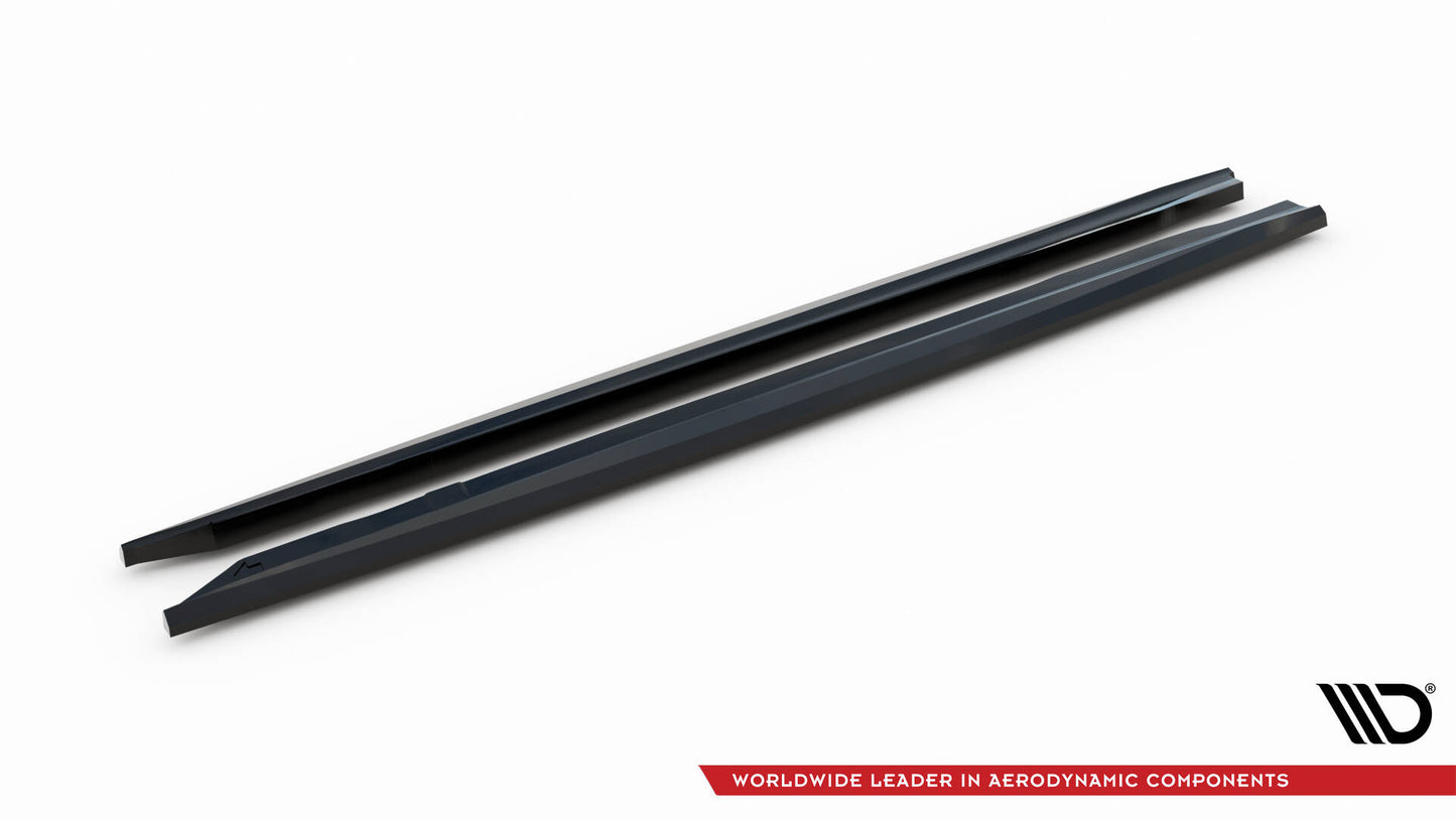 Side skirts diffusers bmw 3 gt m-pack f34