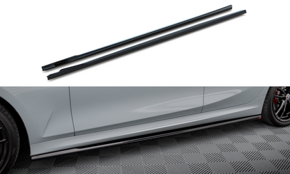 Side skirts diffusers bmw 3 m340i / m-pack g20 / g21 facelift