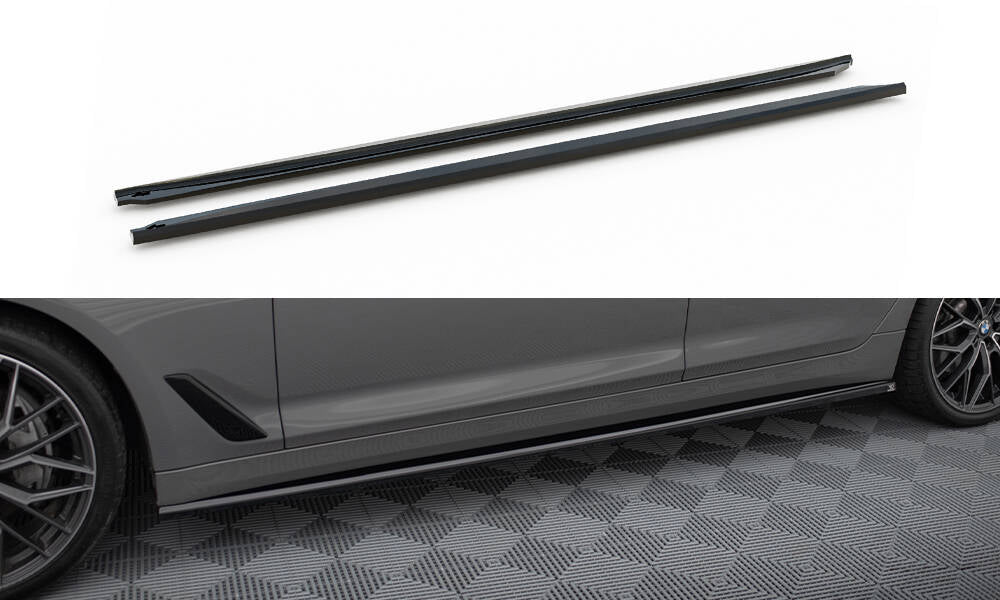Side skirts diffusers bmw 5 g30 / g31 facelift