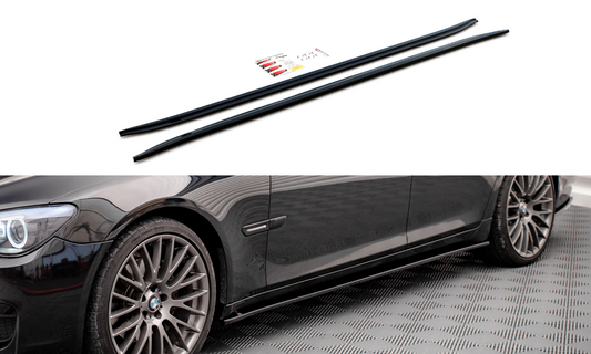 Side skirts diffusers bmw 7 m-pack f01