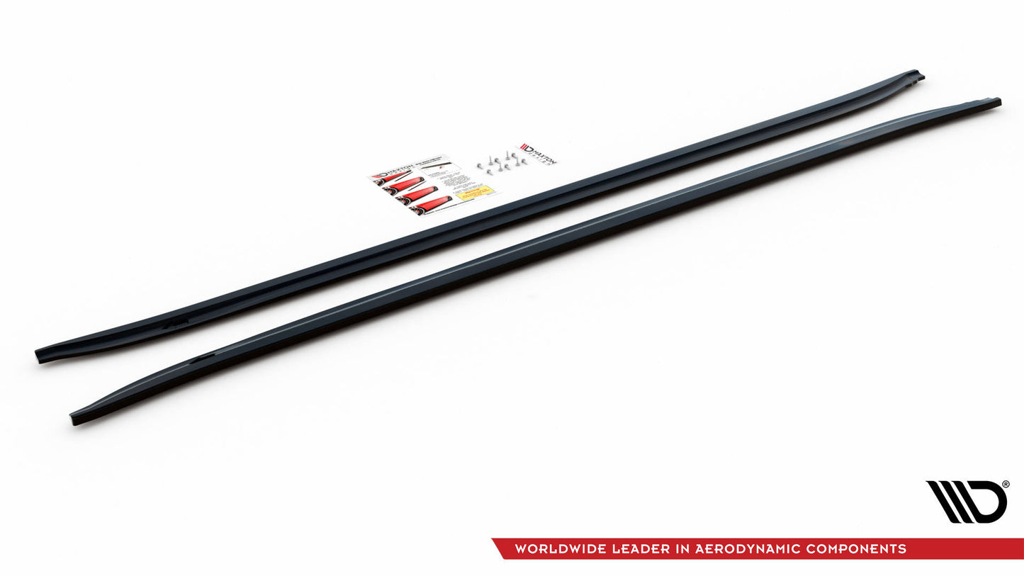 Side skirts diffusers bmw 7 m-pack f01