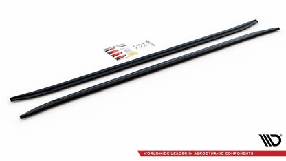 Side skirts diffusers bmw 7 m-pack f01