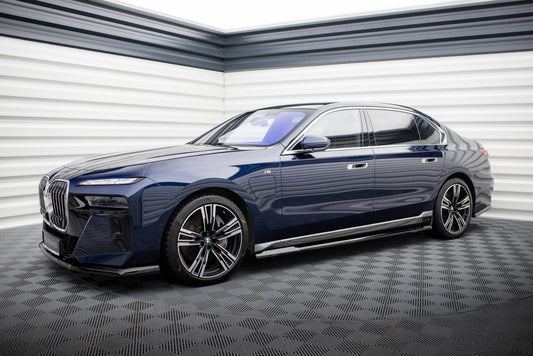 Side skirts diffusers bmw 7 m-pack g70