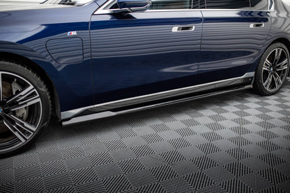 Side skirts diffusers bmw 7 m-pack g70