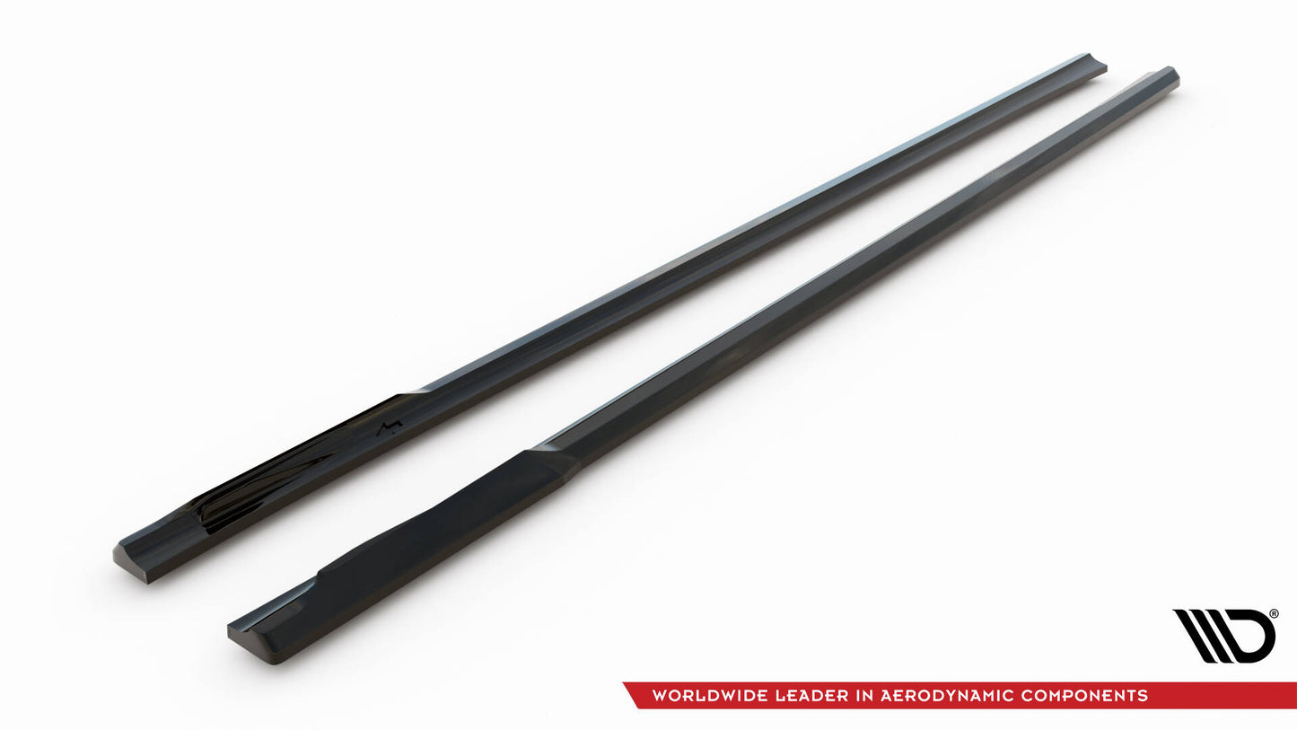 Side skirts diffusers bmw 7 m-pack g70
