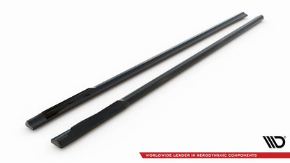 Side skirts diffusers bmw 7 m-pack g70