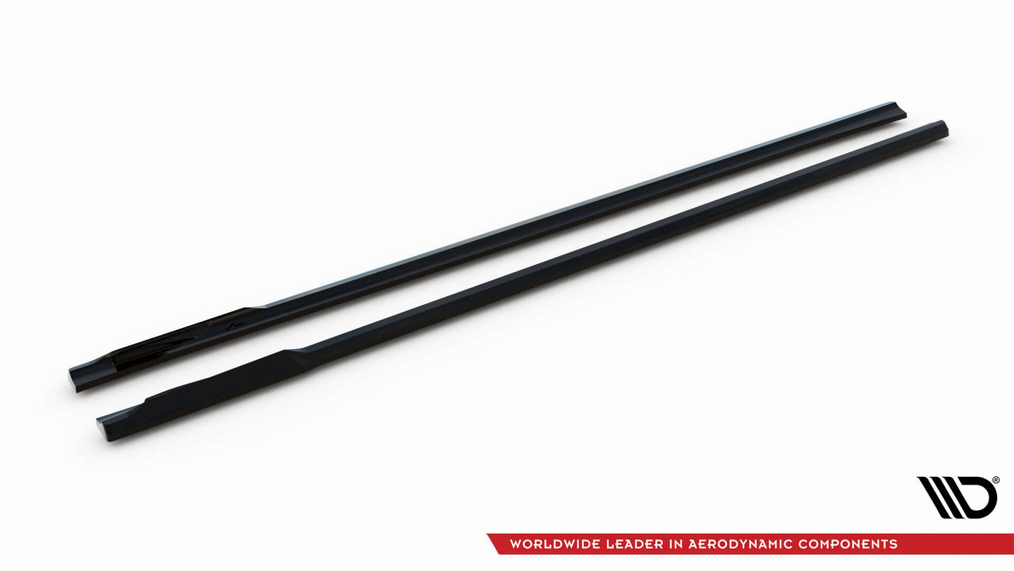 Side skirts diffusers bmw 7 m-pack g70