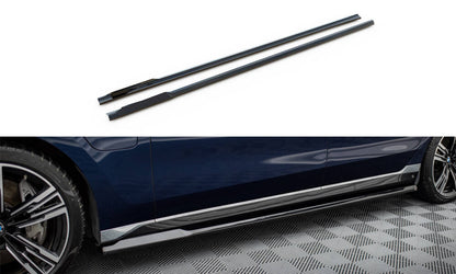 Side skirts diffusers bmw 7 m-pack g70