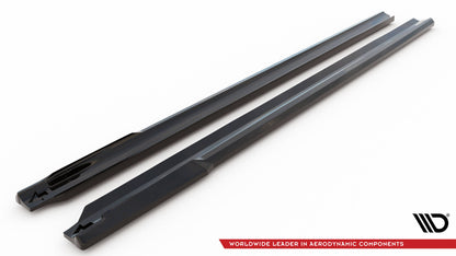 Side skirts diffusers bmw 740d xdrive m-pack / 740i xdrive m-pack g70