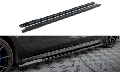 Side skirts diffusers bmw 740d xdrive m-pack / 740i xdrive m-pack g70