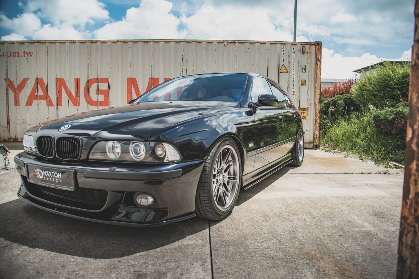 Side skirts diffusers bmw m5  / 5 m-pack e39