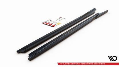 Side skirts diffusers bmw x1 m-pack f48