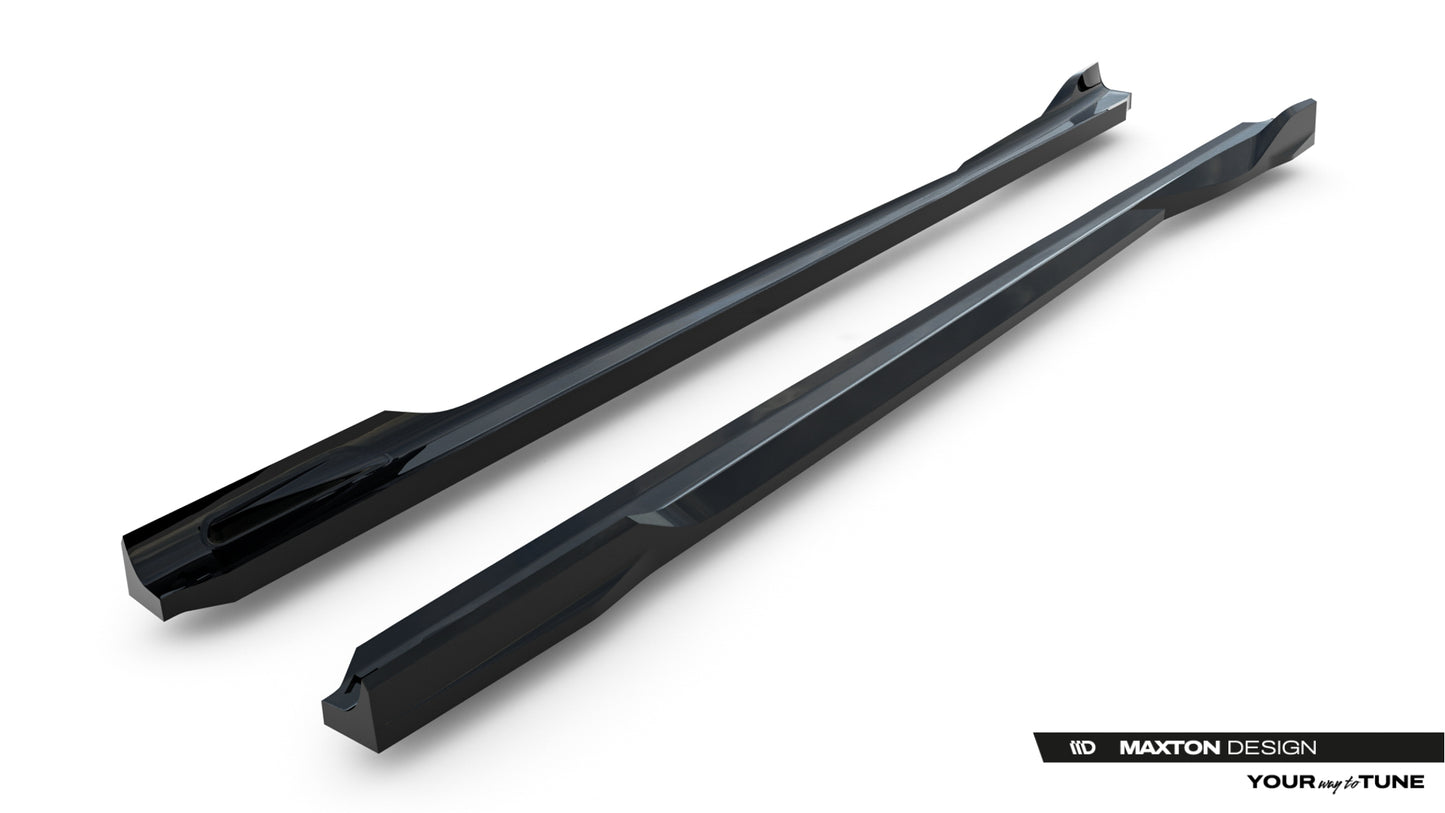 Side skirts diffusers bmw x3 m-pack g45