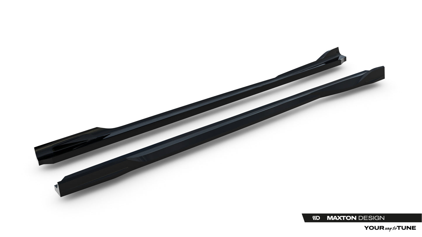 Side skirts diffusers bmw x3 m-pack g45