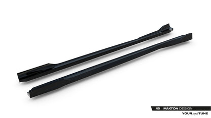 Side skirts diffusers bmw x3 m-pack g45